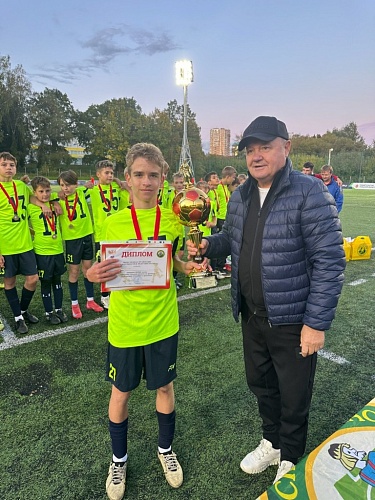 Команда СШ "Арсенал-2012" чемпионы Первенства Тульской области по футболу