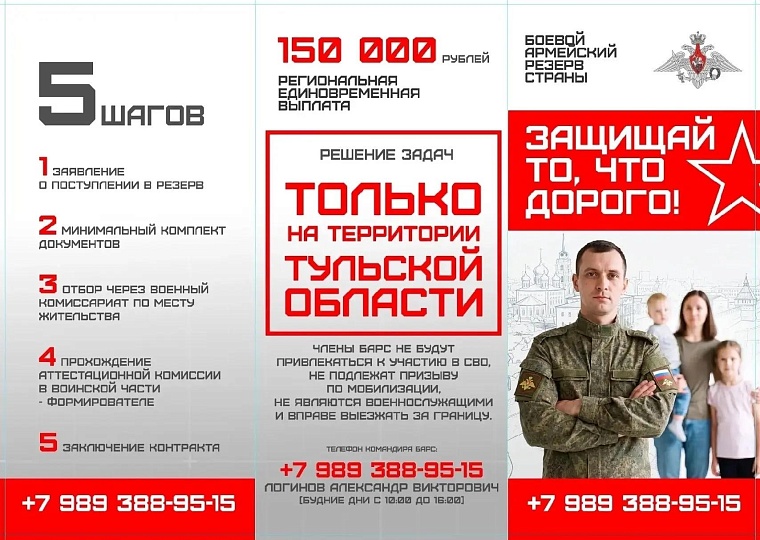В Тульской области продолжается формирование отряда БАРС для противодействия атакам БПЛА
